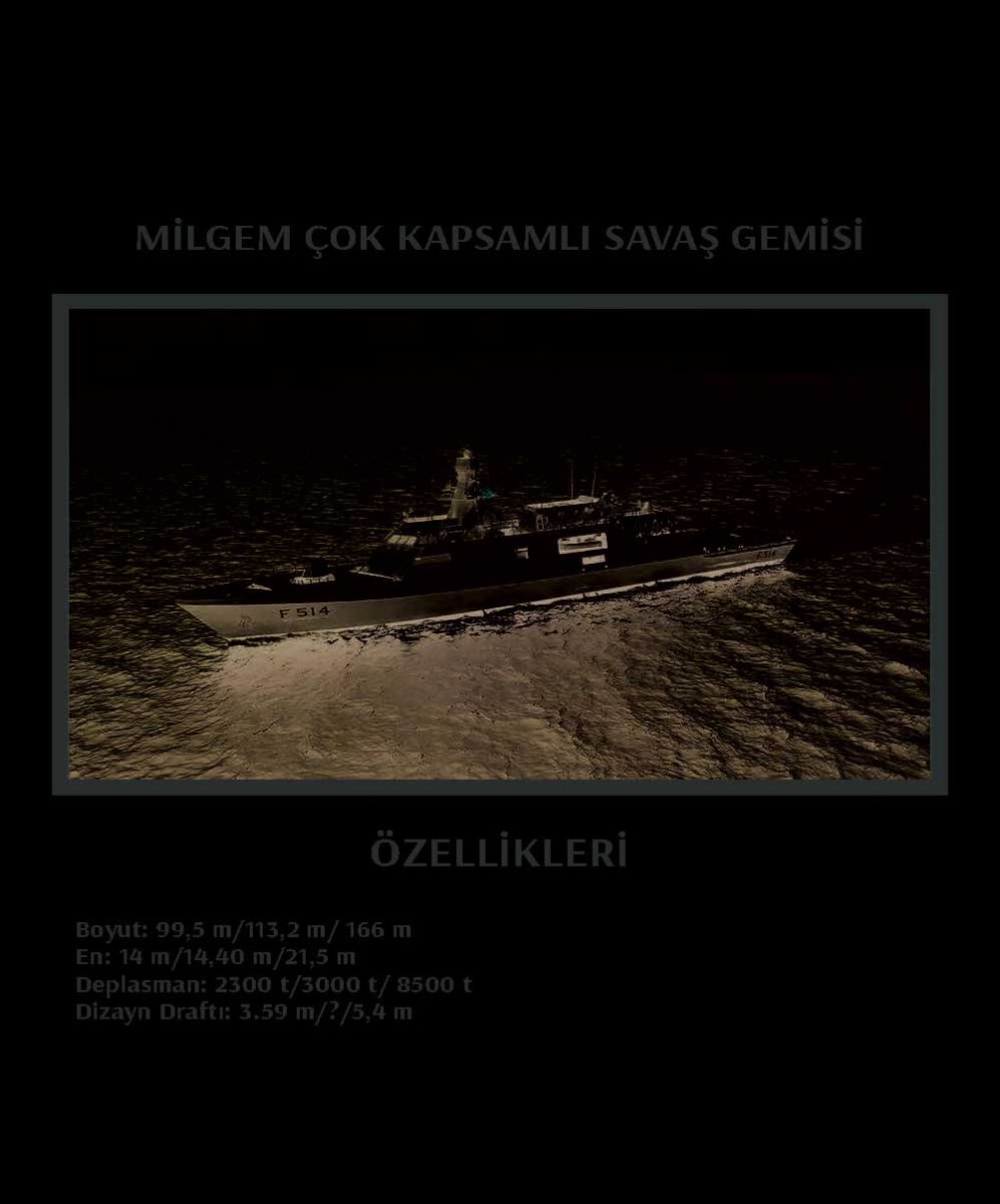 MİLGEM ÇOK KAPSAMLI SAVAŞ GEMİSİ