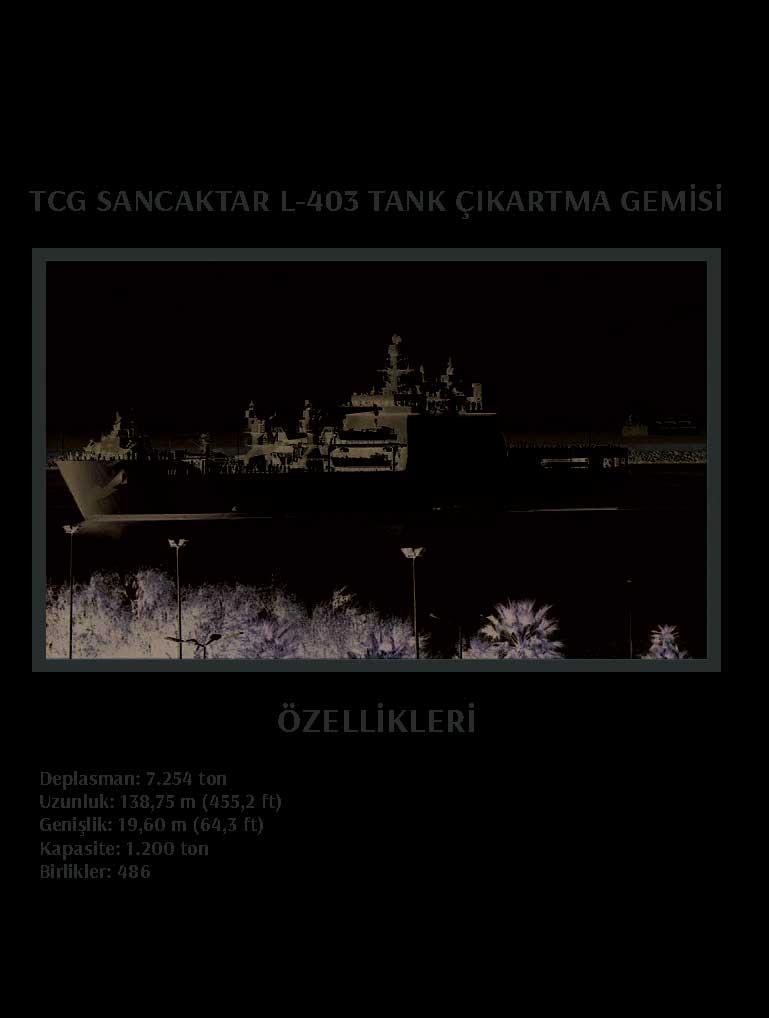TCG SANCAKTAR L-403 TANK ÇIKARTMA GEMİSİ